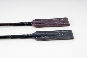 Rhinegold Jumping Crop with Golf Grip Handle