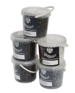 Rhinegold Silicone Plaiting Bands