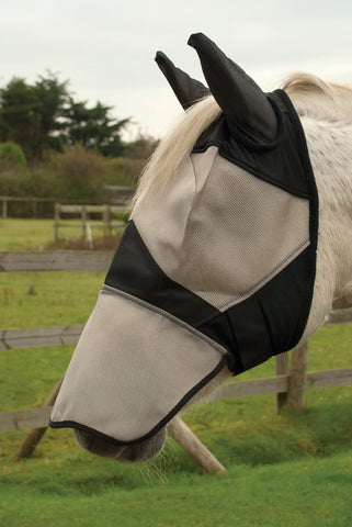 Rhinegold Fly Mask with Ear and Nose Coverage