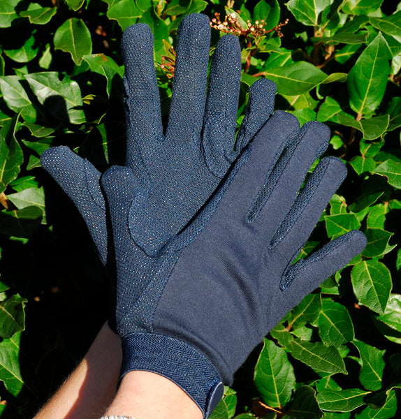 Rhinegold Cotton Pimple Palm Gloves