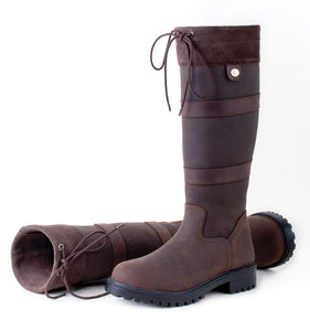 Rhinegold 'Elite' Brooklyn Leather Country Boots