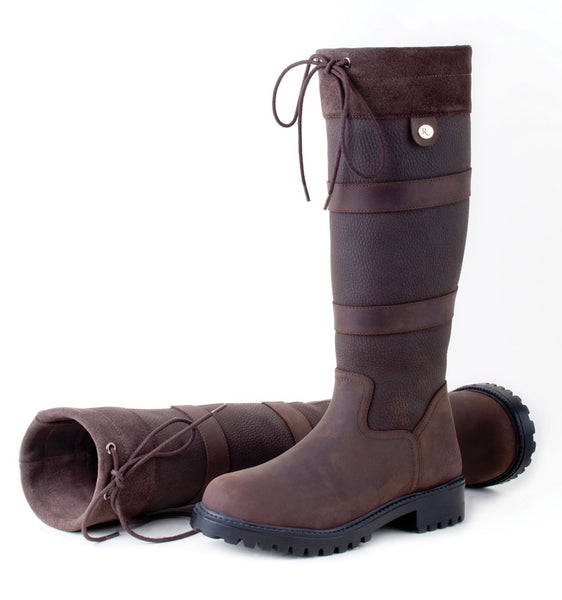 Rhinegold 'Elite' Brooklyn Leather Country Boots