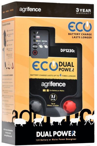 Agrifence DP1230 Eco Duel Power Energiser 5J