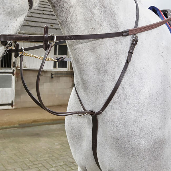 Whitaker Lynton 5/8" Rubber Reins with Dimpled Grip